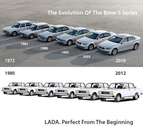Увеличить BMW - требует доработок, Ваз - офигенен изначально - юмор, Ваз, BMW, 