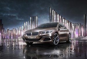 BMW показали концептуальный автомобиль Concept Compact Sedan