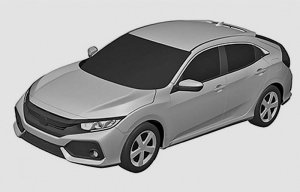 Показаны первые изображения Honda Civic нового поколения