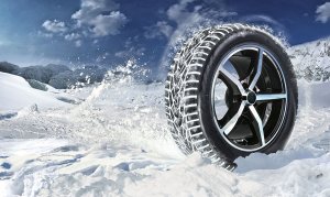 Почему зимние шины имеют хорошее сцепление на заснеженной дороге